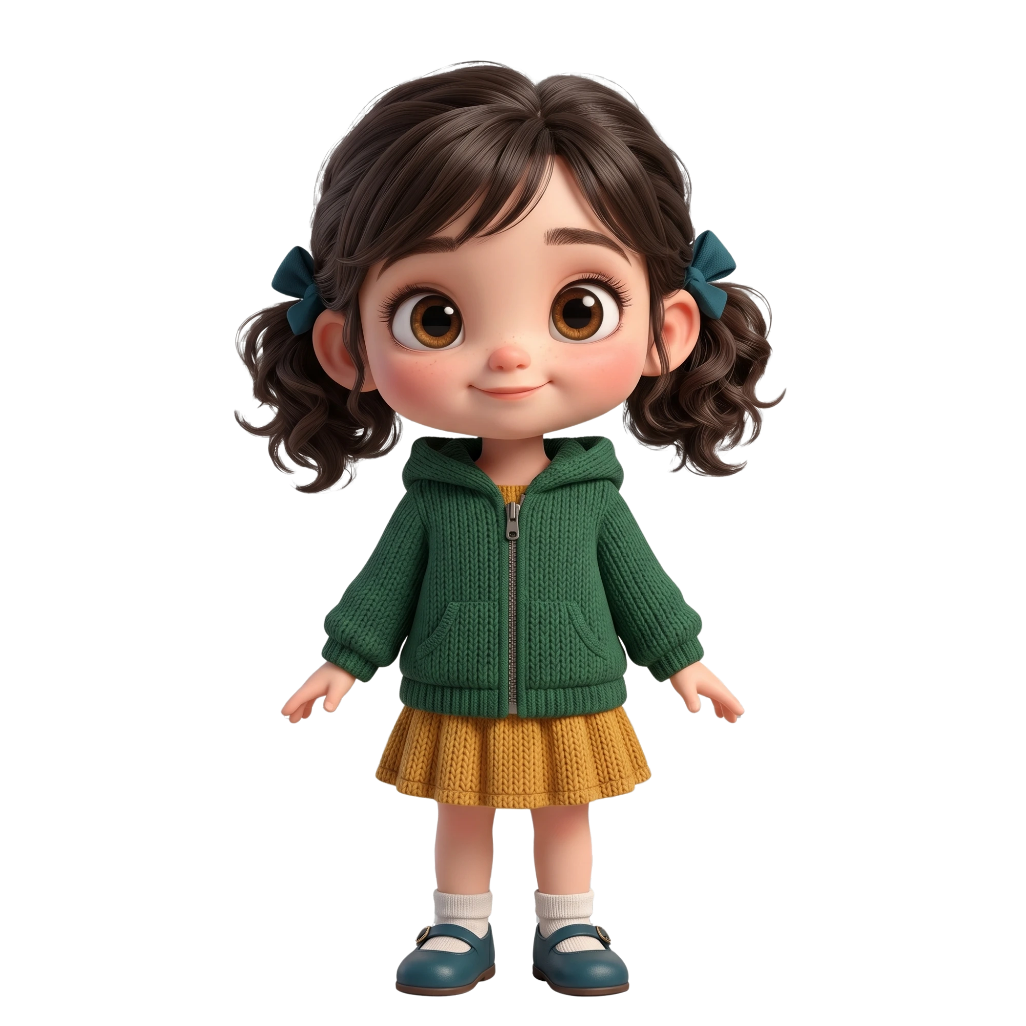 Guide smiling